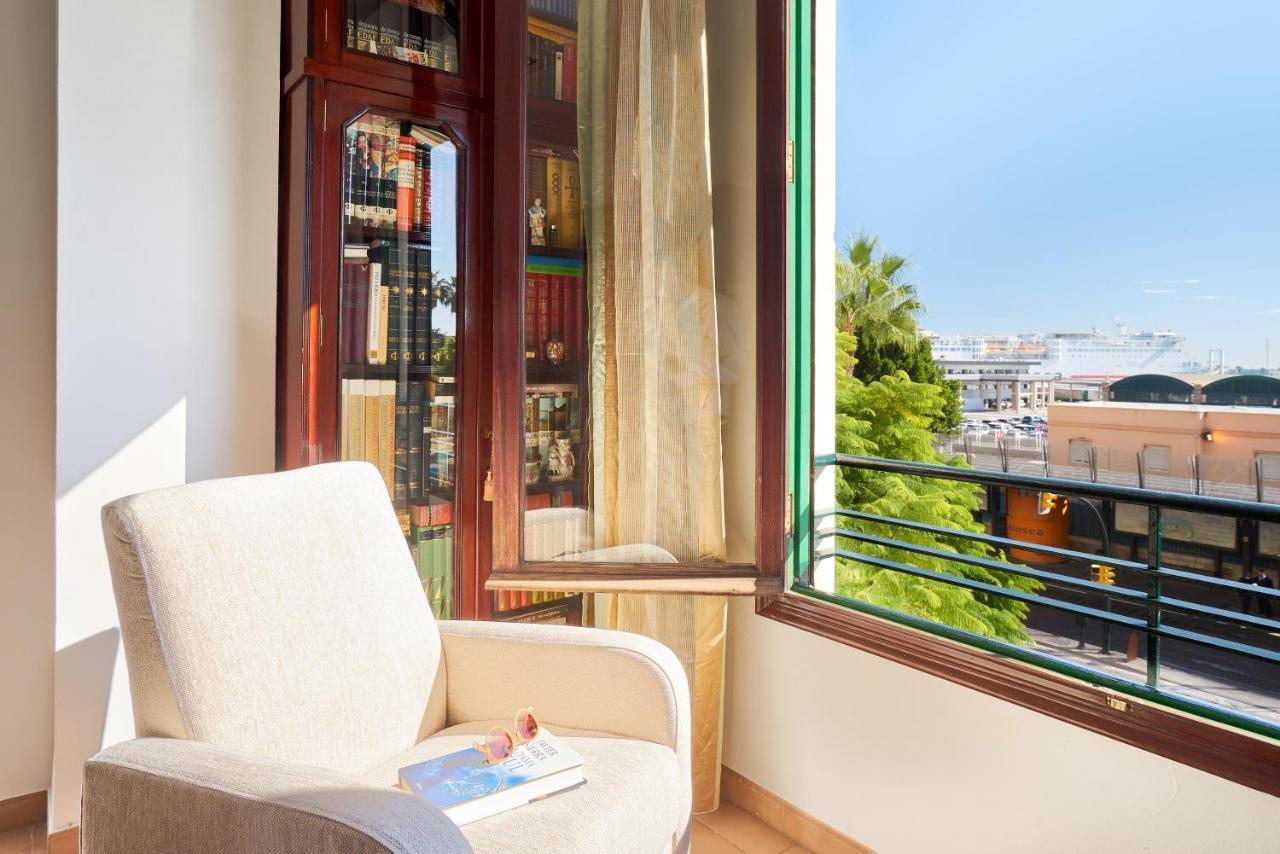 Apartamento En Centro Ciudad Con Vistas Al Mar Málaga Esterno foto