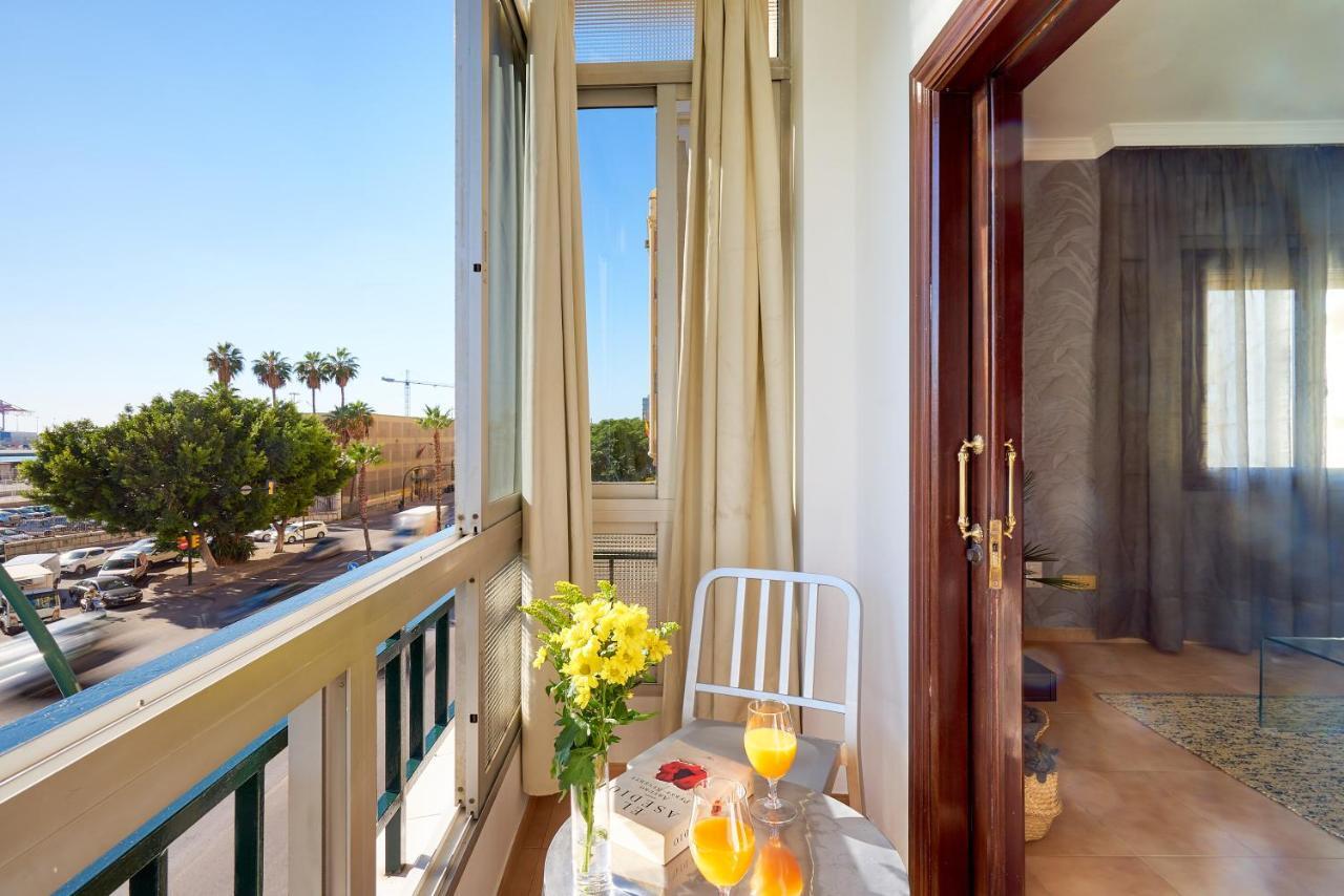 Apartamento En Centro Ciudad Con Vistas Al Mar Málaga Esterno foto
