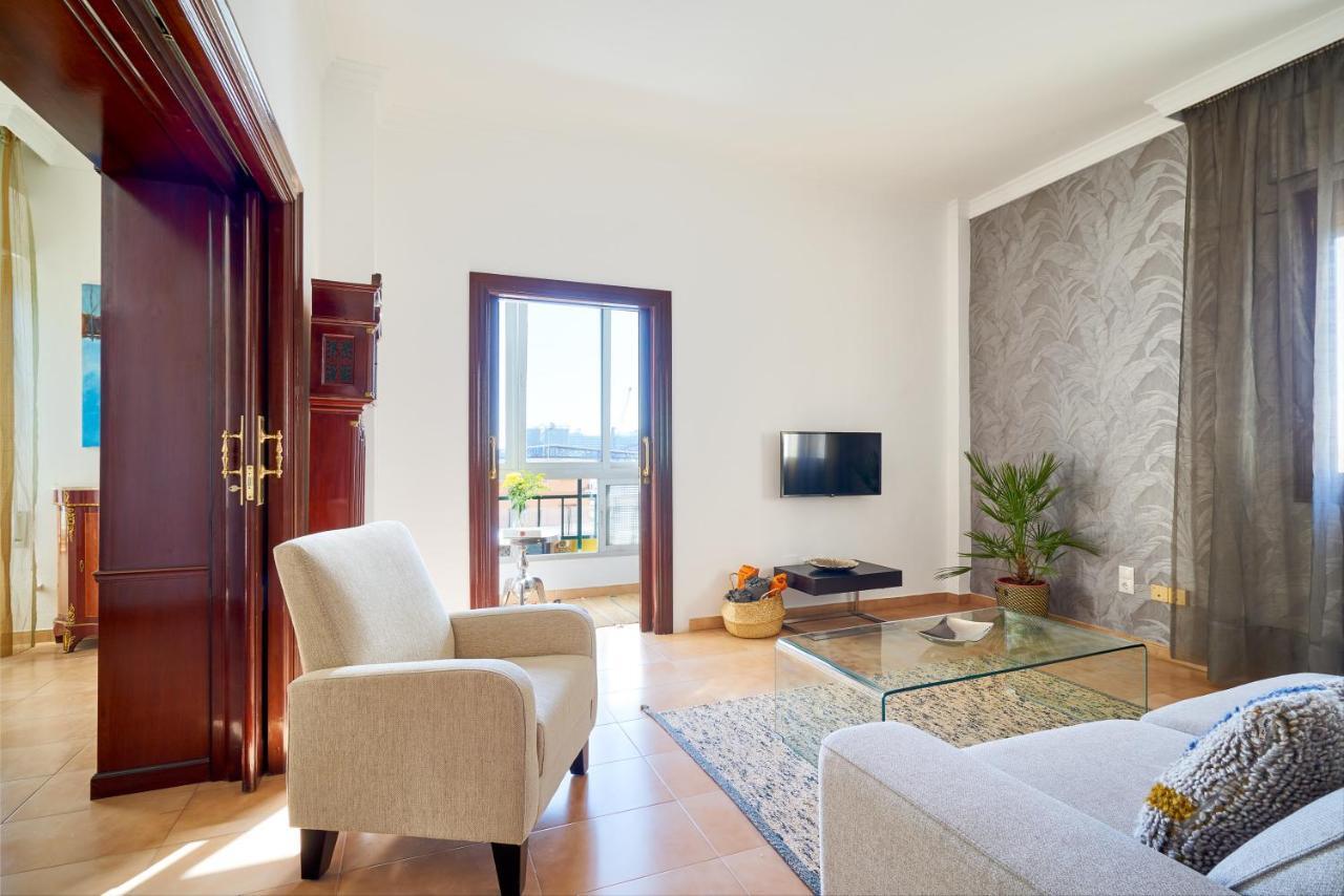 Apartamento En Centro Ciudad Con Vistas Al Mar Málaga Esterno foto